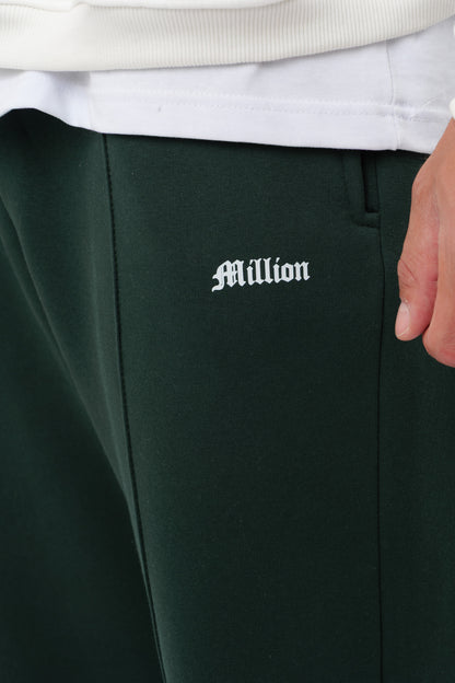 Sweatpants Logo Verde Garrafa