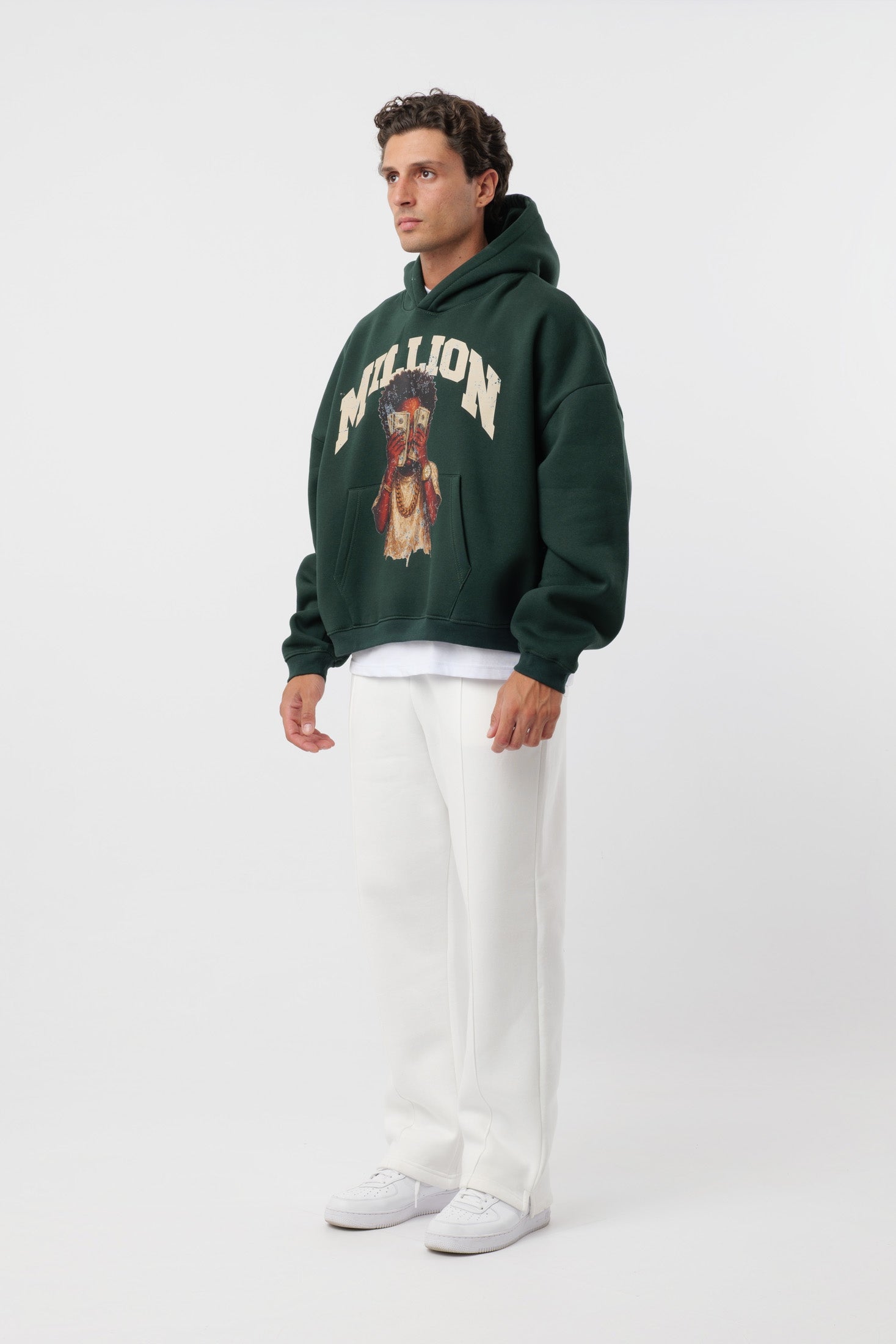 Sweatpants Logo Creme