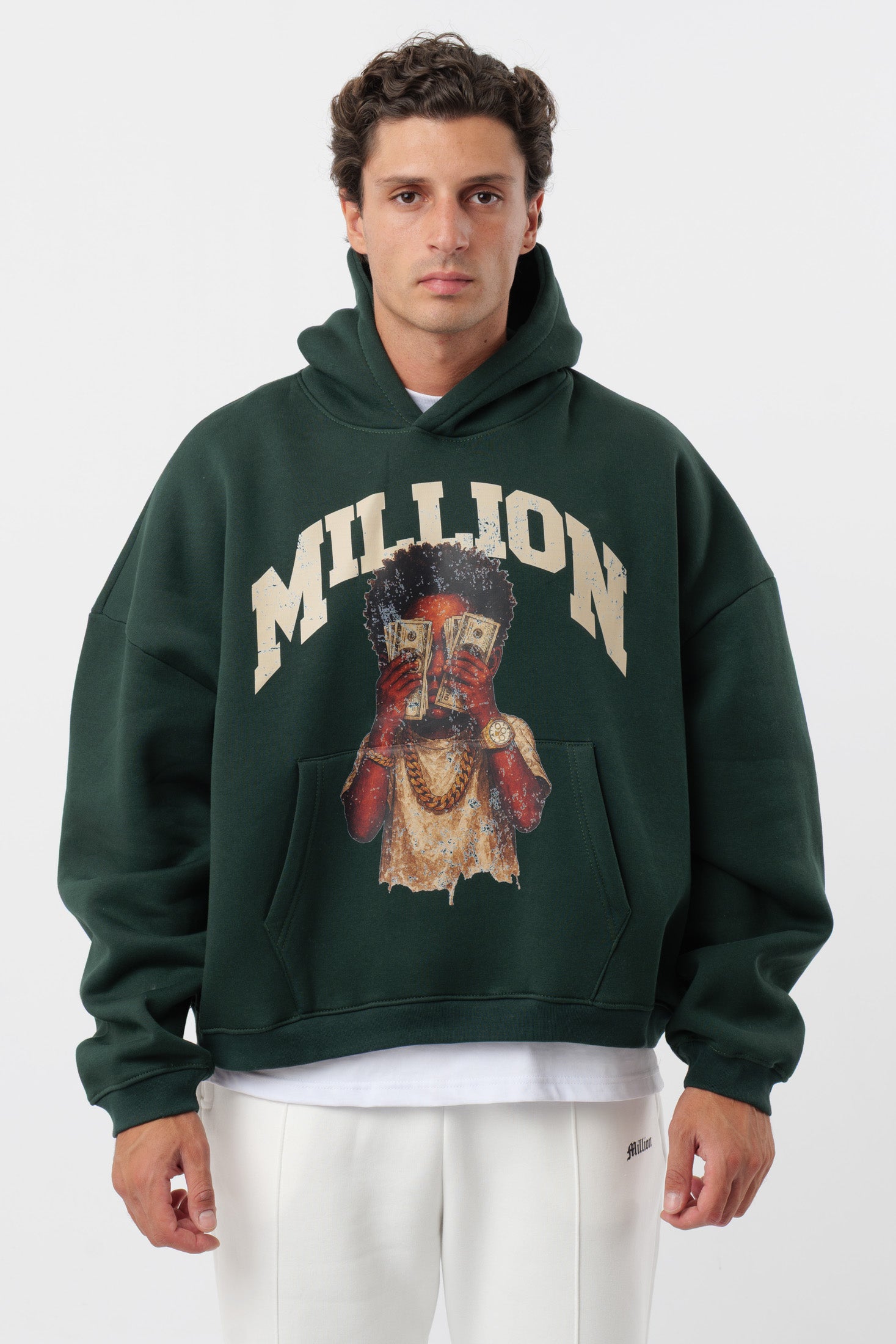 Hoodie Verde Garrafa Criança