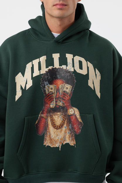 Hoodie Verde Garrafa Criança
