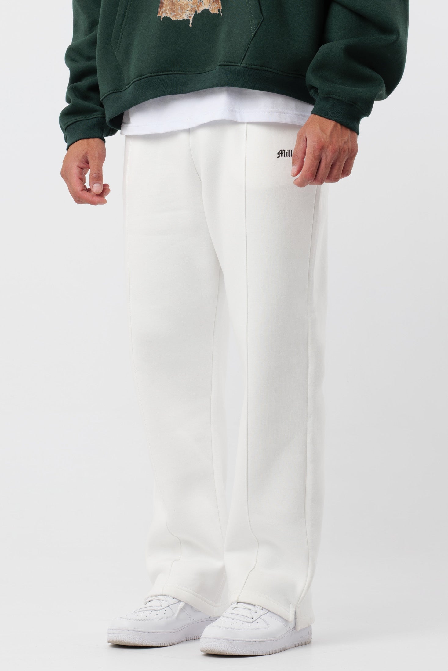 Sweatpants Logo Creme