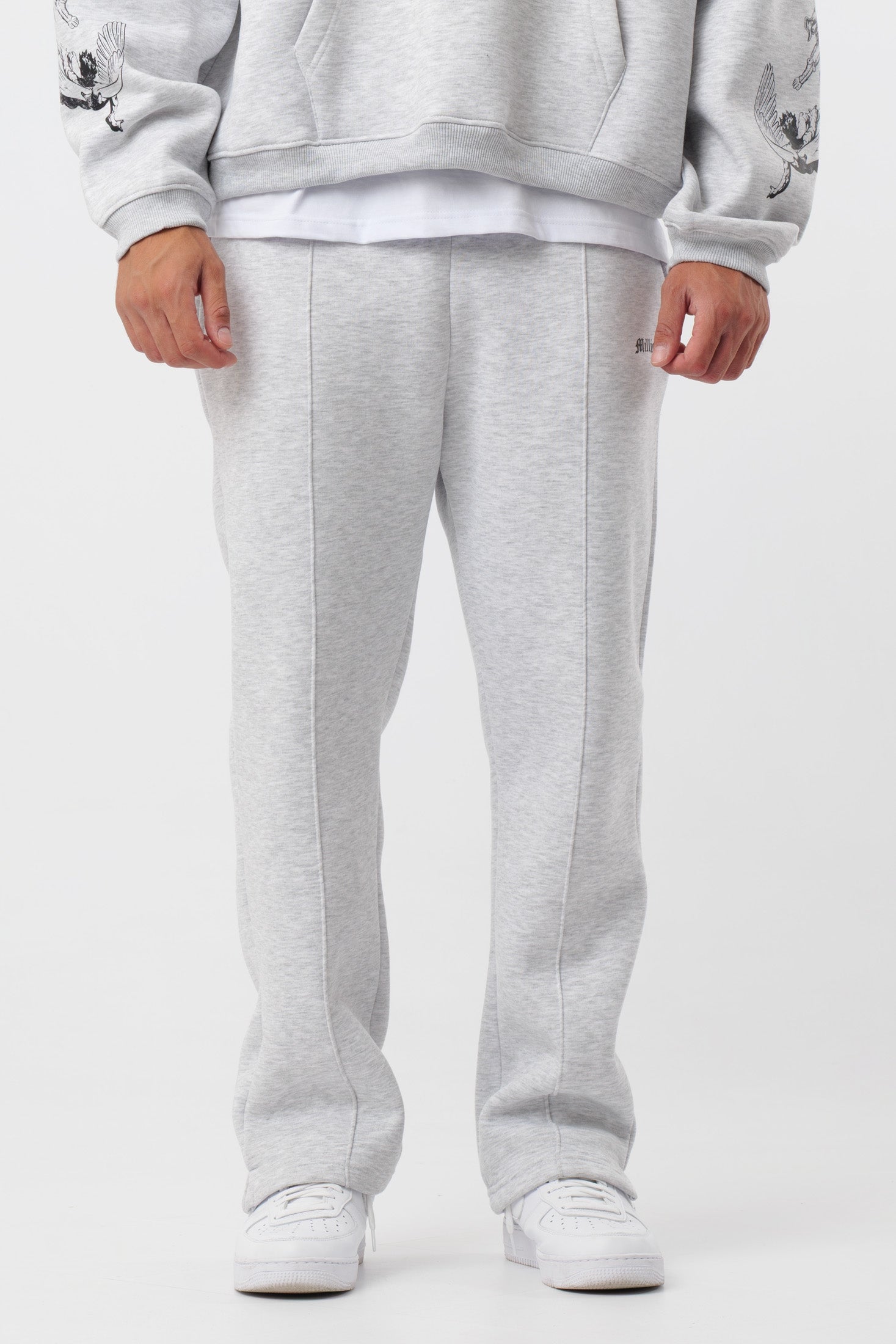 Sweatpants Logo Cinza