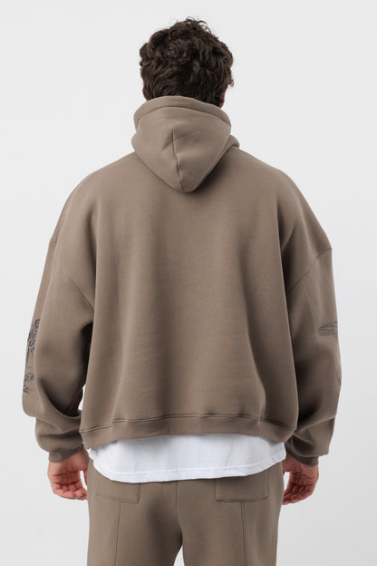 Hoodie Verde Garrafa Criança