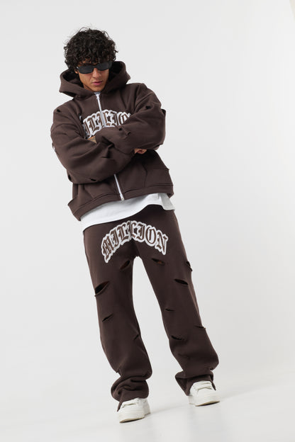 Tracksuit Broken Brown