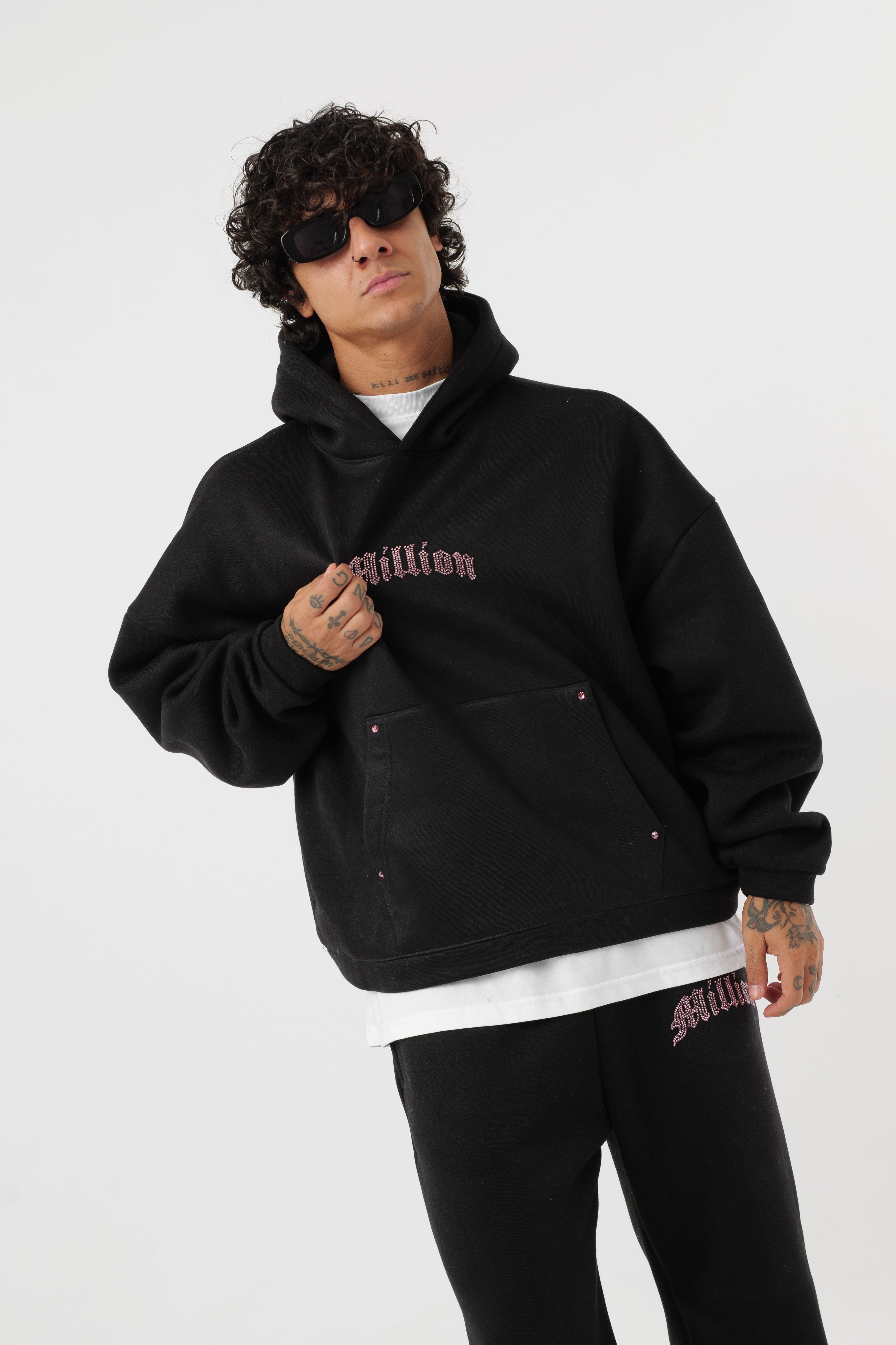 Tracksuit Iconic Black Rosè