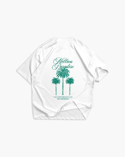 T-shirt BeachClub Branca