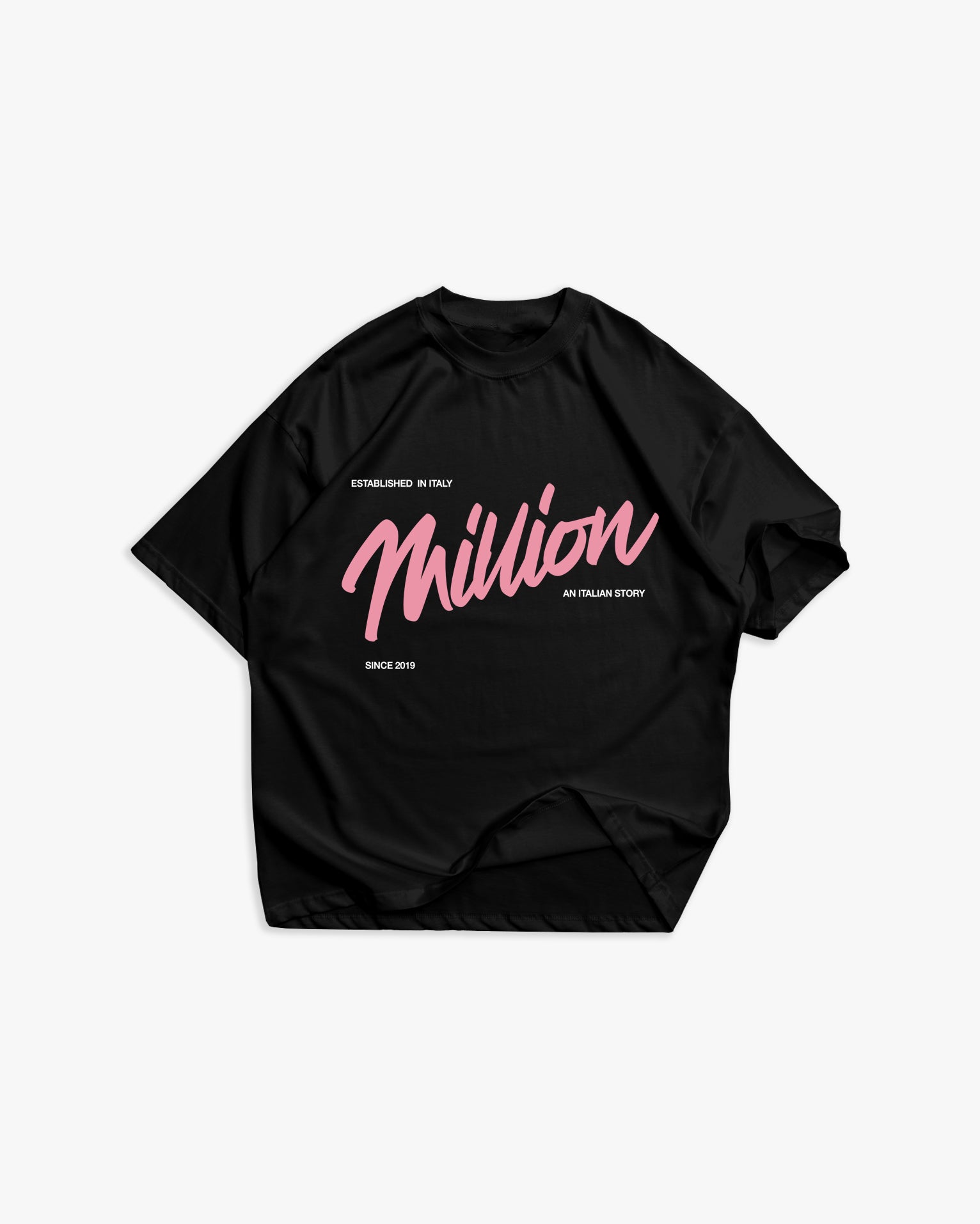 T-shirt BabyRose preta de