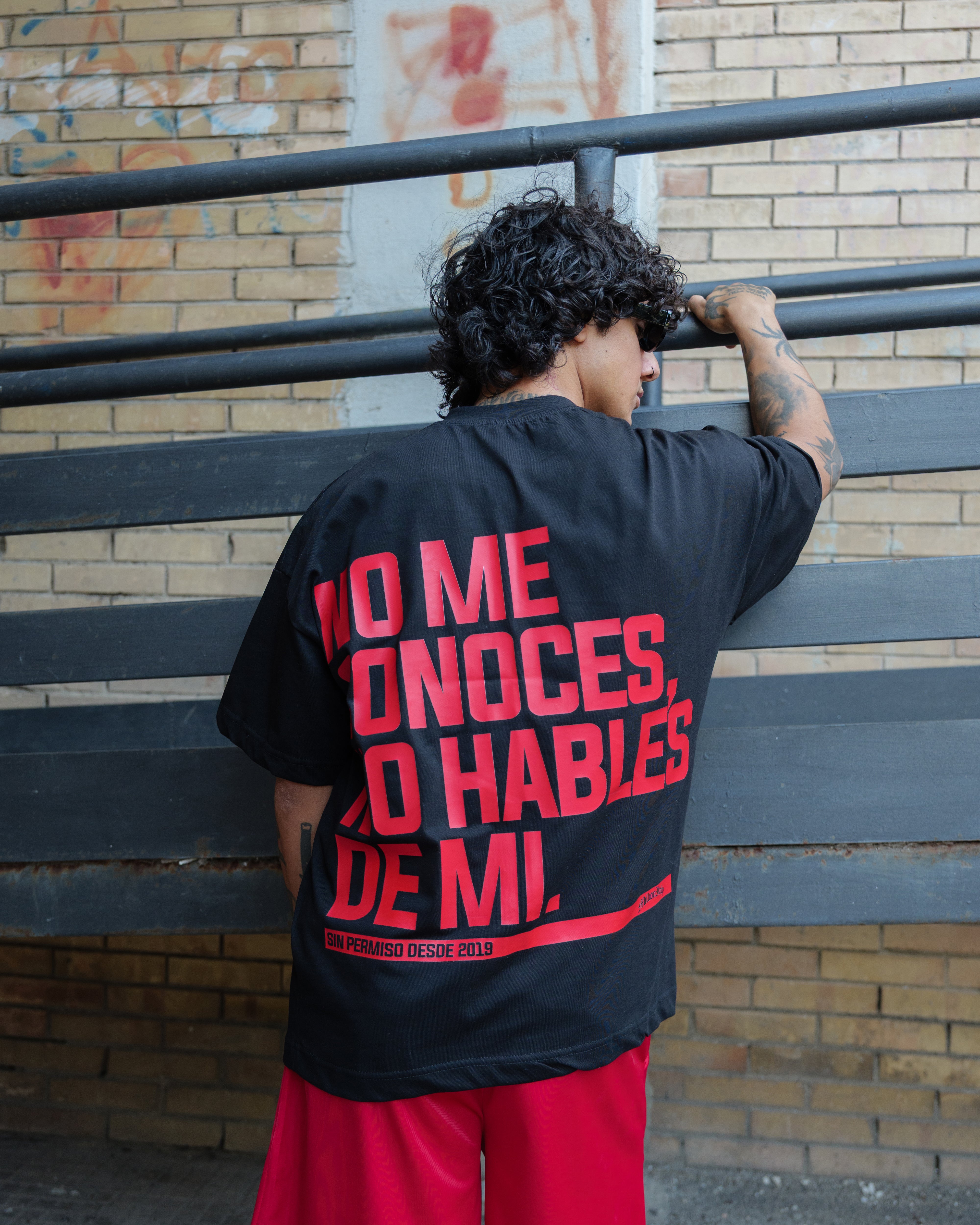 Shorts Sin Permiso Rosso