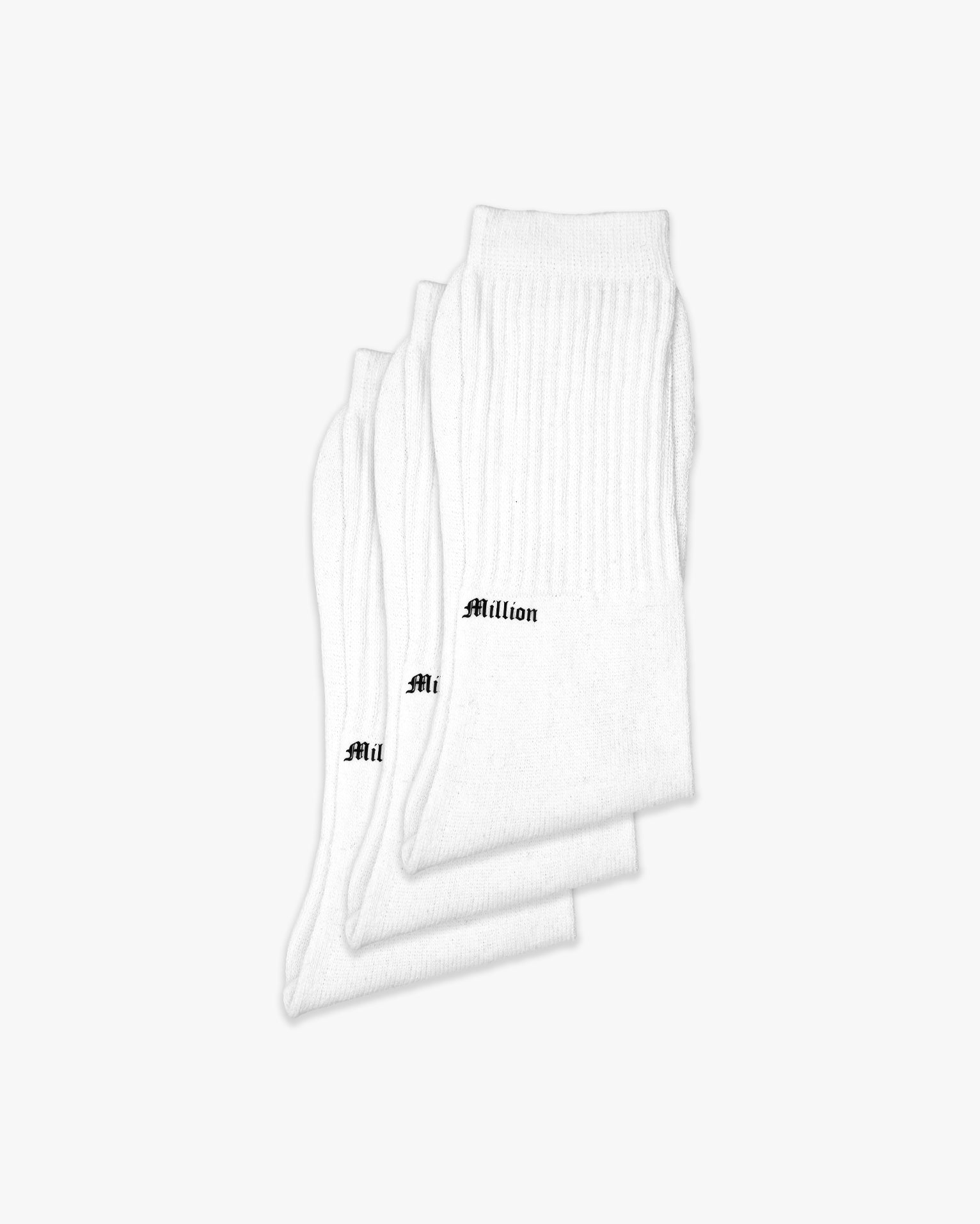 x3 Pack Calzini Bianchi Logo Mini